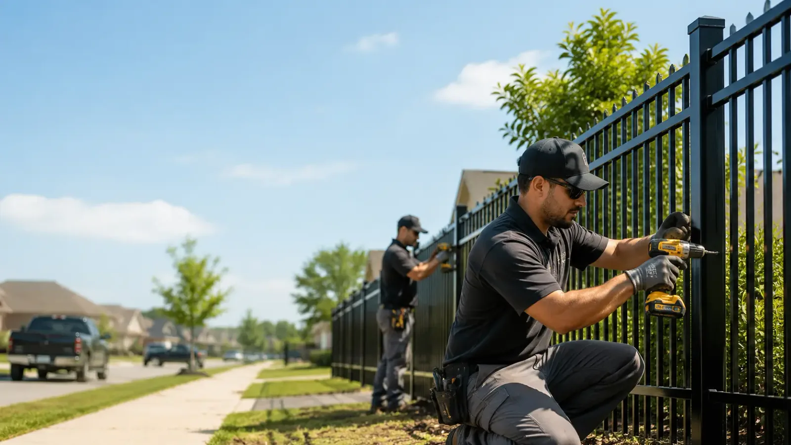 Metal Fence Installation in Myra, TX